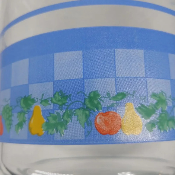 Vintage Arcopal Glass Cookie Jar with Lid designed Marc Palluy Primeur  1980s - Picture 7 of 7